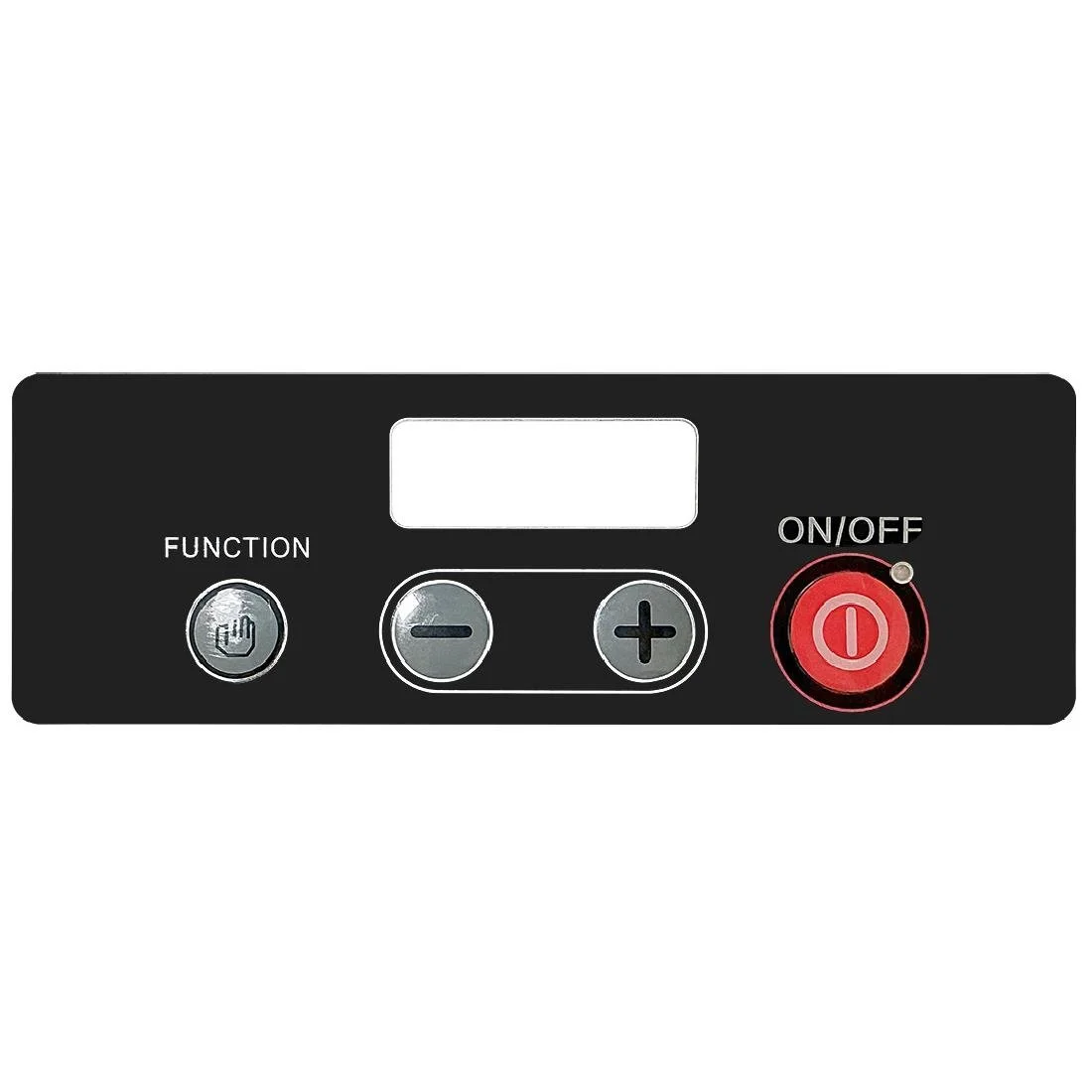 Nisbets Essentials Control Panel Sticker