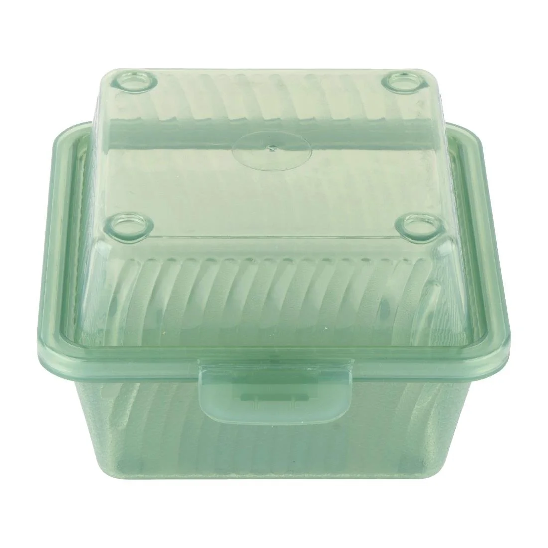 FSG Returnables Small Burger Boxes Jade Green 500ml (24 Pack) - Image 1