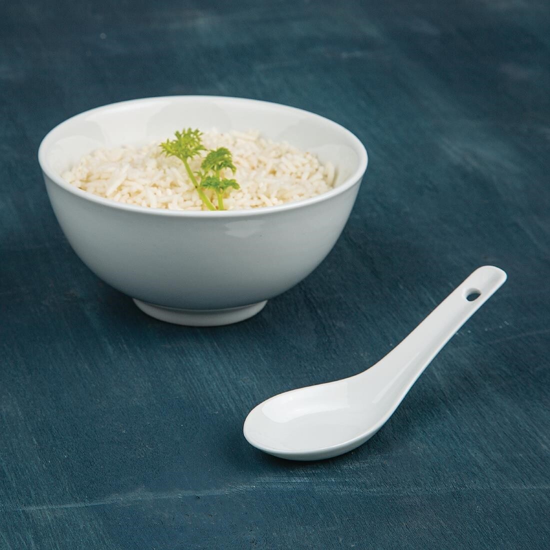 Olympia Whiteware Rice Spoons 130mm