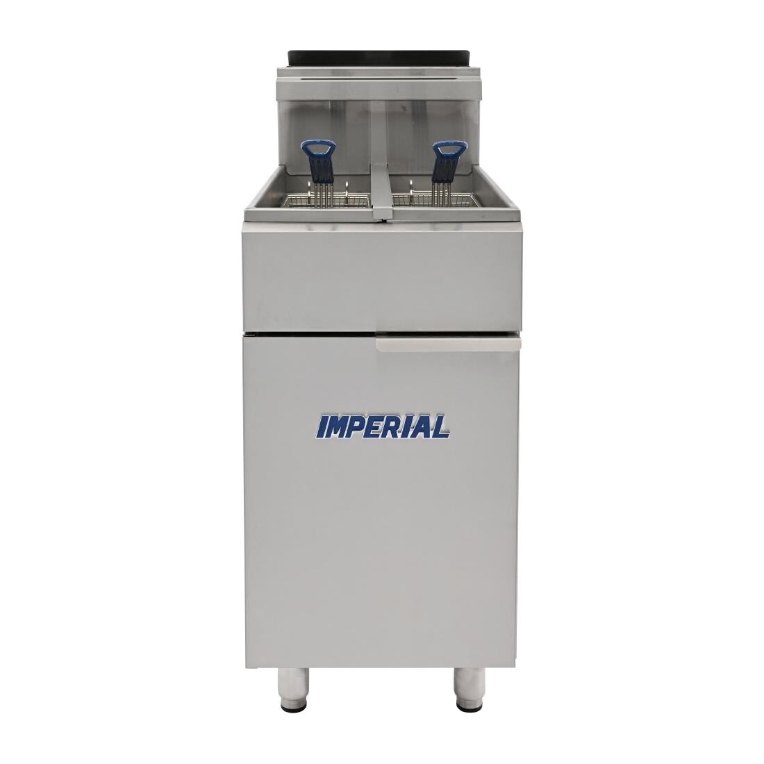 Imperial Twin Tank Twin Basket Natural Gas Fryer IFS-2525