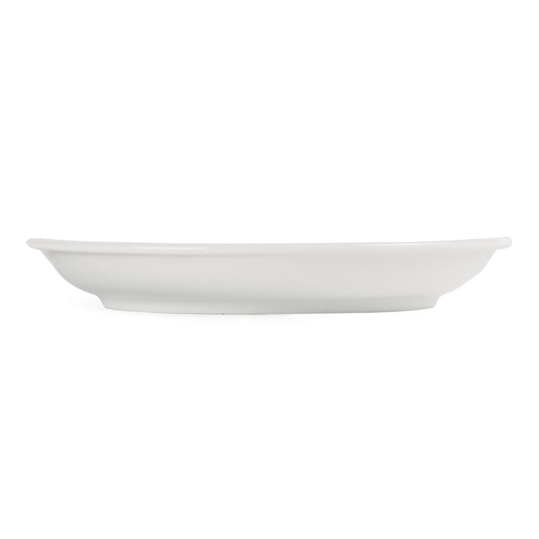 Olympia Whiteware Cappuccino Saucers 160mm