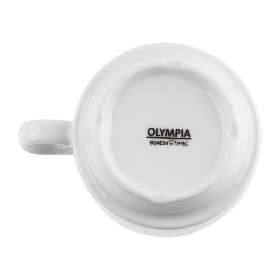 Olympia Whiteware Stacking Espresso Cups 85ml 3oz