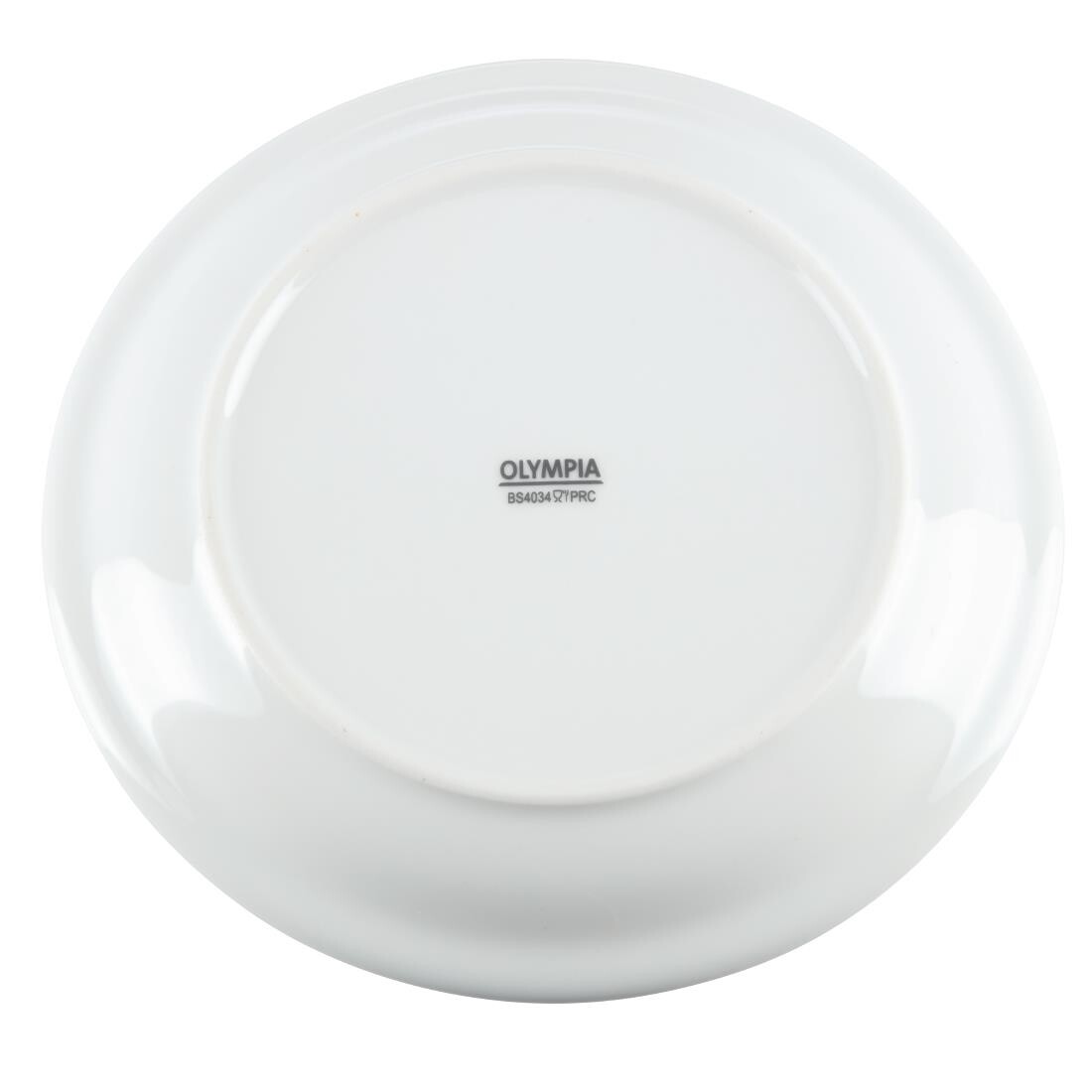 Olympia Whiteware Narrow Rimmed Plates 180mm