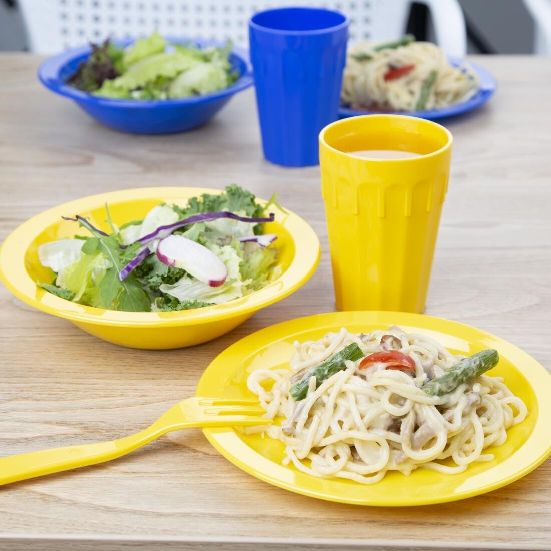 Kristallon Polycarbonate Plates Yellow 172mm