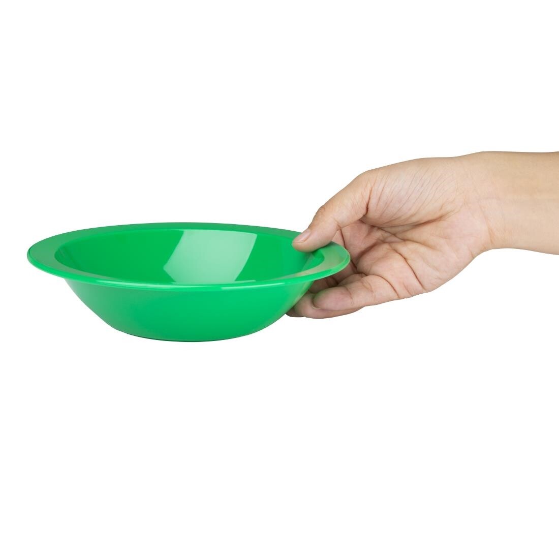 Kristallon Polycarbonate Bowls Green 172mm