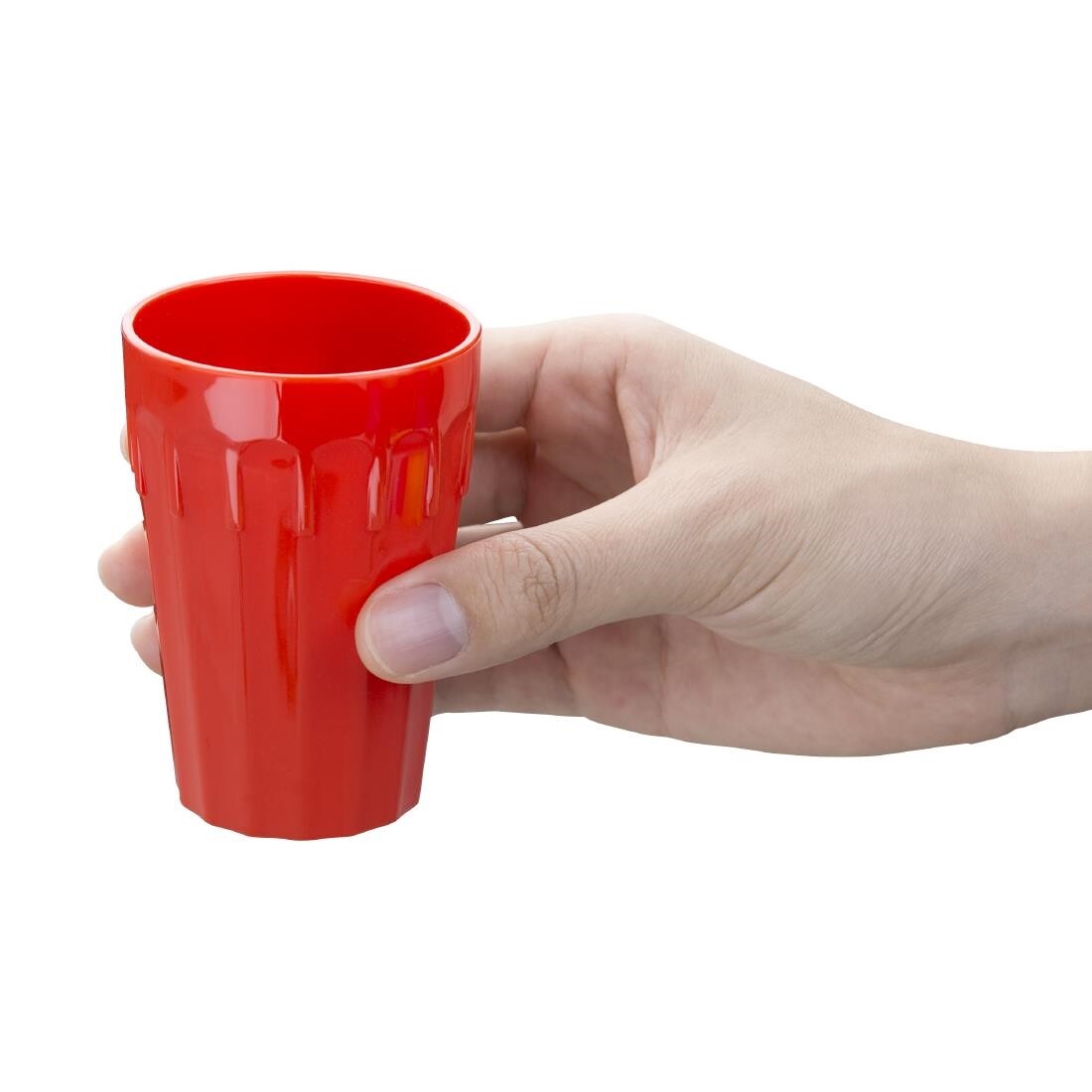 Kristallon Polycarbonate Tumblers Red 142ml