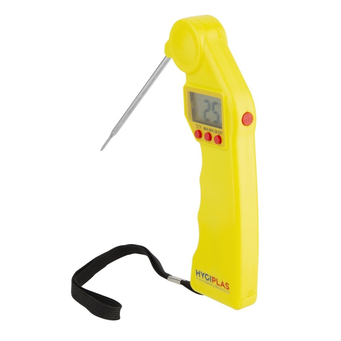 Hygiplas Easytemp Colour Coded Yellow Thermometer