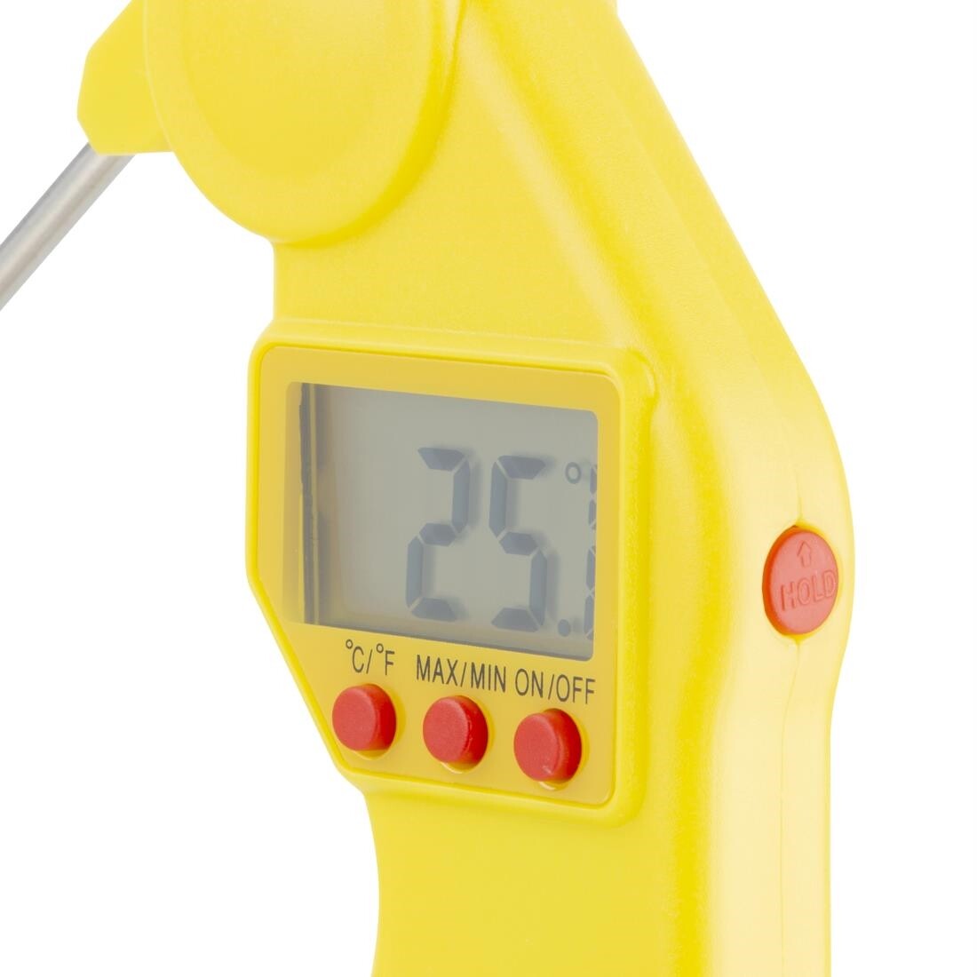 Hygiplas Easytemp Colour Coded Yellow Thermometer