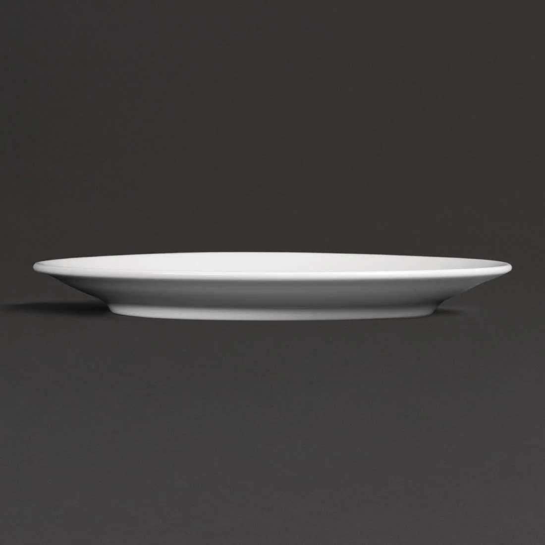 Royal Porcelain Classic White Coupe Plates 240mm