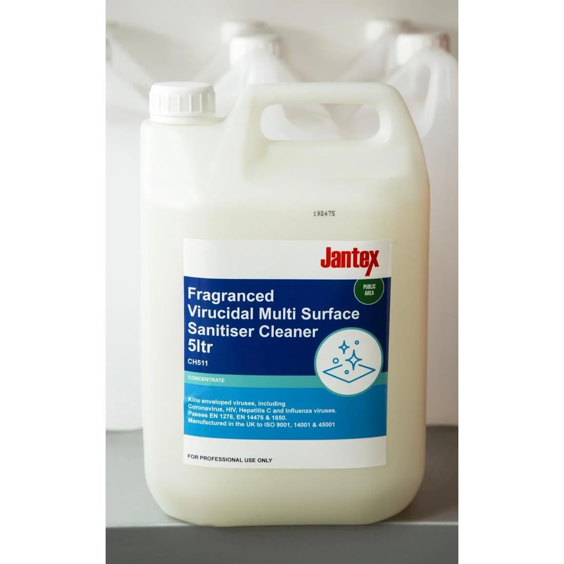 Jantex Virucidal Surface Sanitiser Concentrate Frangranced 5Ltr - Image 5