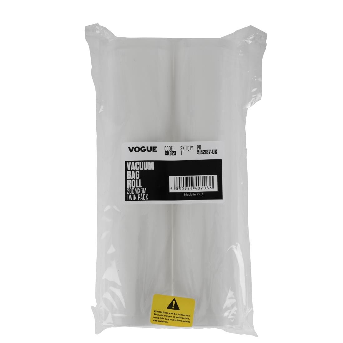 Vacuum Bag Roll 280mm Twin Pack
