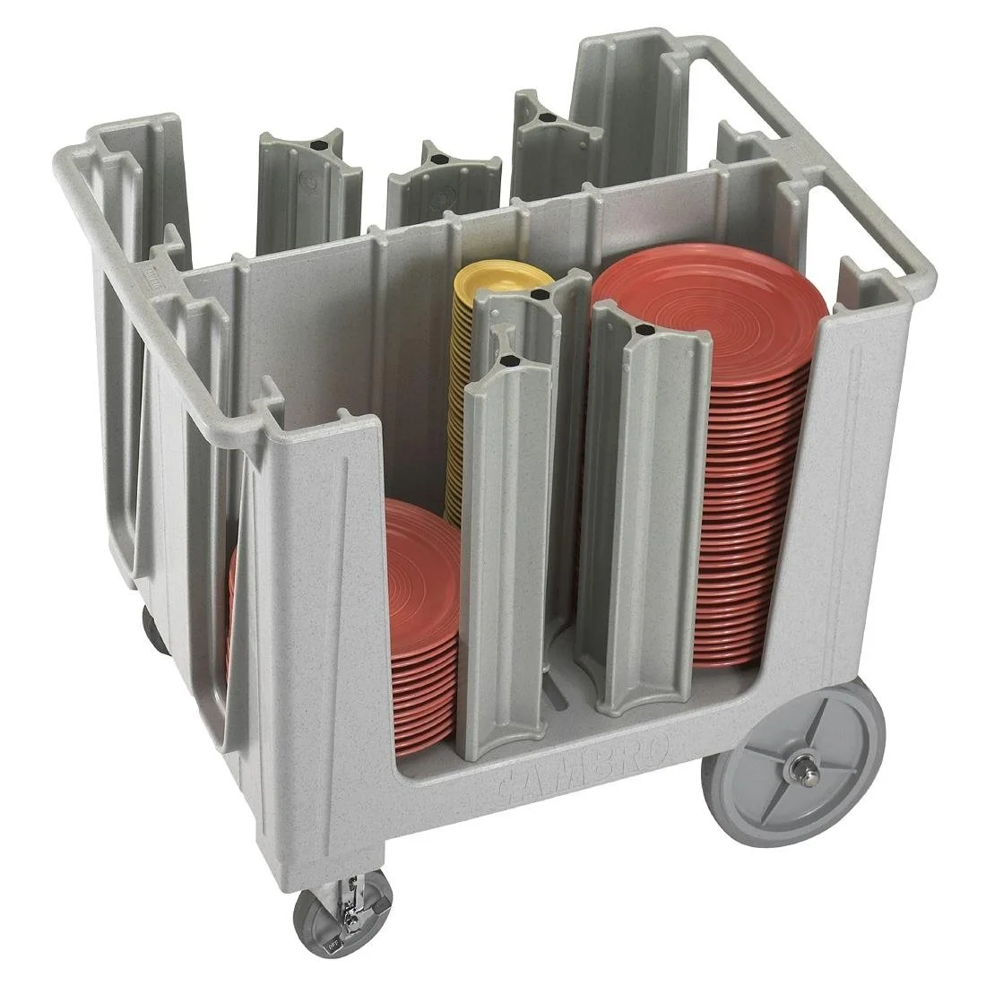 Cambro Adjustable Dish Caddy with 6 Dividers - Image 2