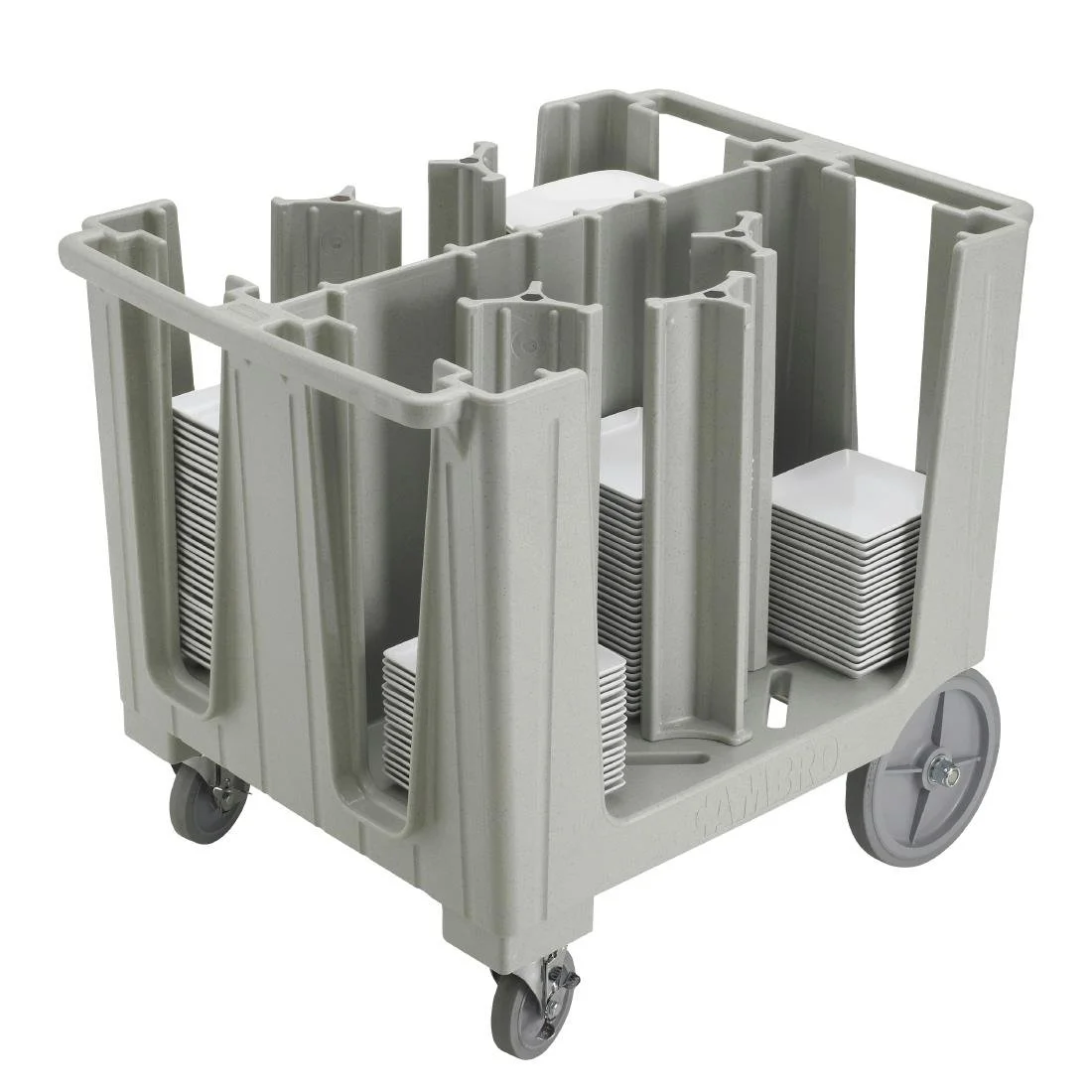Cambro Adjustable Dish Caddy with 6 Dividers - Image 1