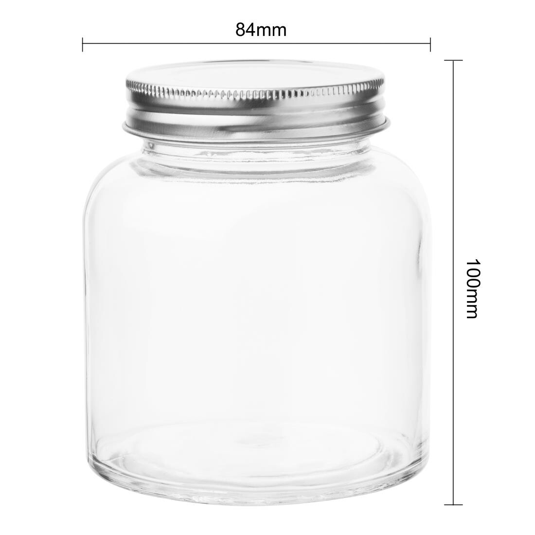 Vogue Screw Top Preserve Jar 330ml