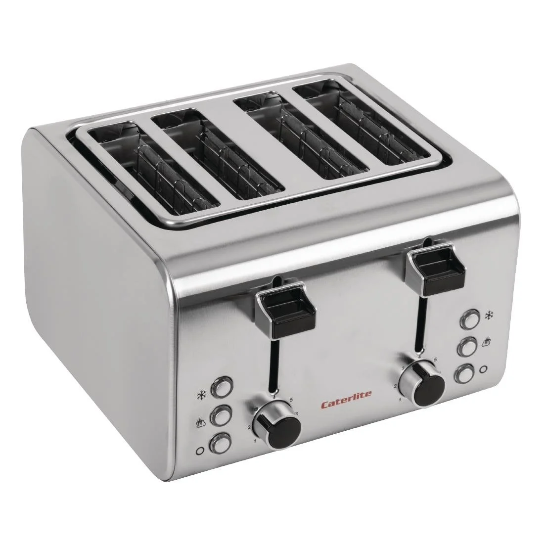 Caterlite 4 Slot Stainless Steel Toaster - Image 1