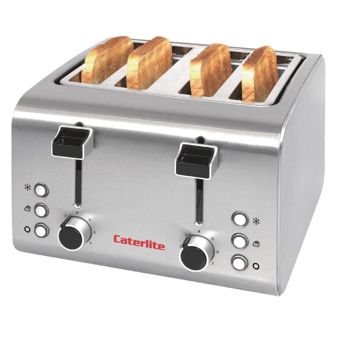 Caterlite 4 Slot Stainless Steel Toaster - Image 5