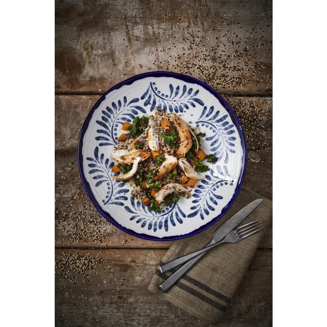 Dudson Harvest Mediterranean Organic Coupe Plates 11.4 inch (12 Pack) - Image 7