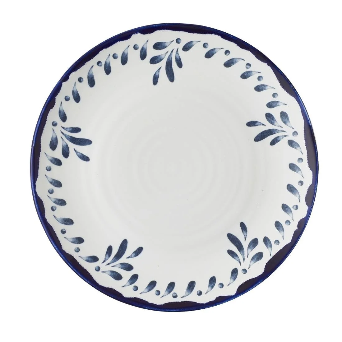 Dudson Harvest Mediterranean Organic Coupe Plates 10.6 inch (12 Pack) - Image 1