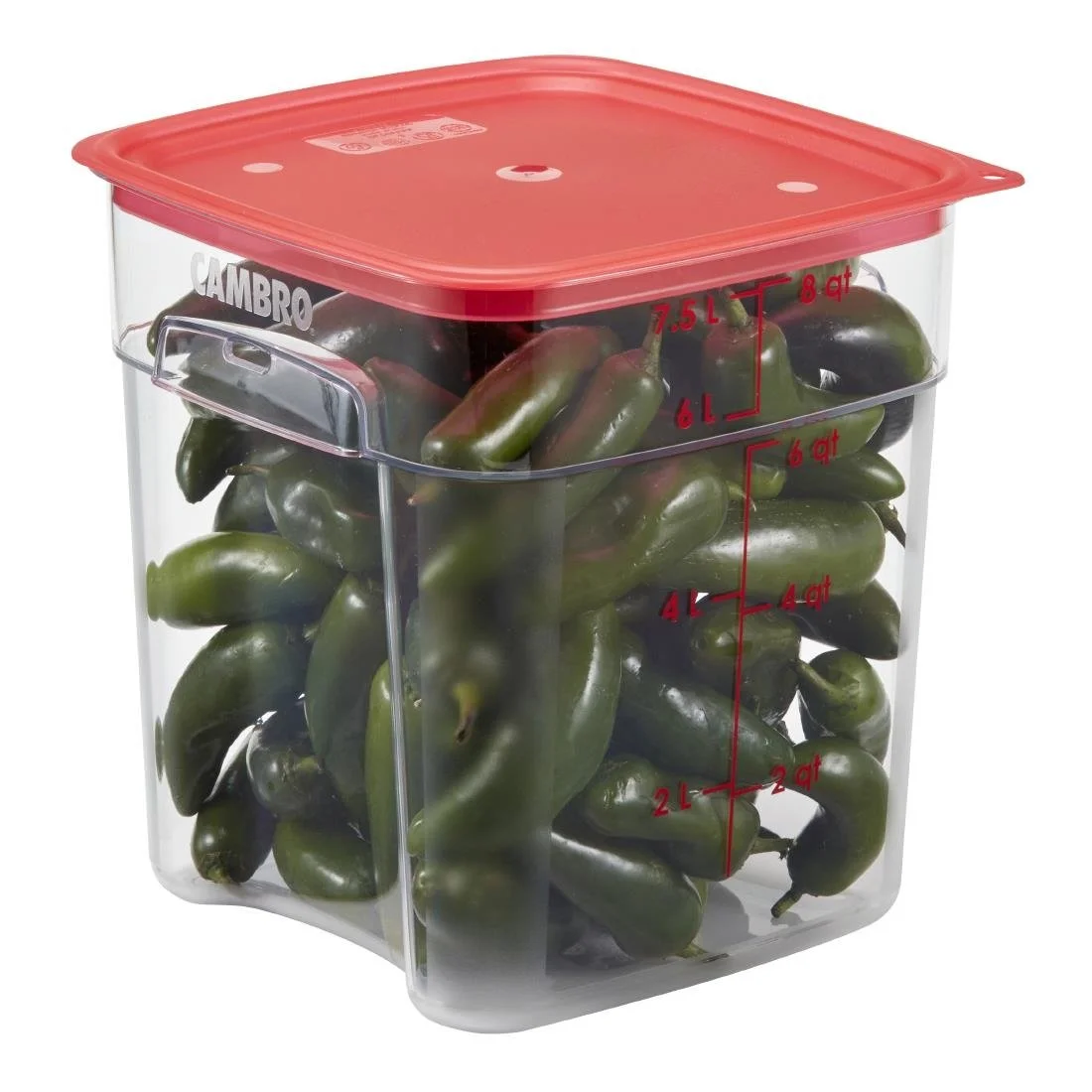 Cambro 7.6Ltr FreshPro Camsquare Food Storage Container - Image 3