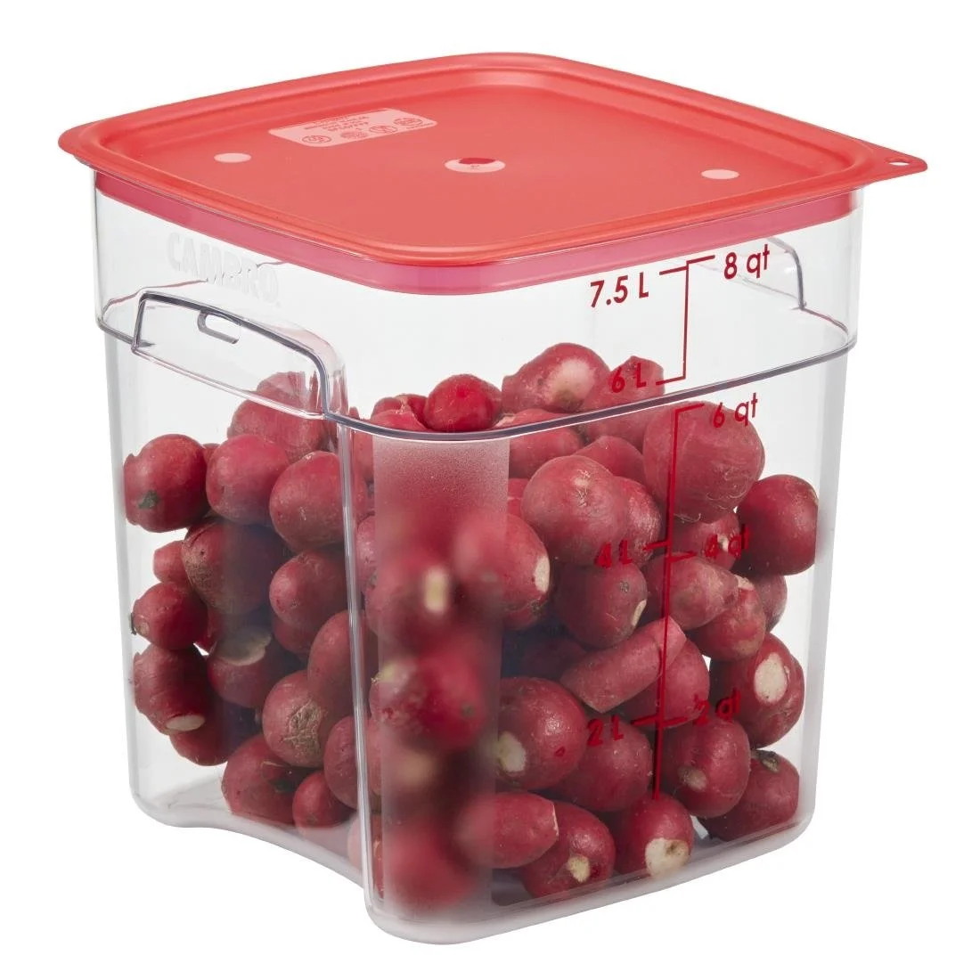 Cambro 7.6Ltr FreshPro Camsquare Food Storage Container - Image 5