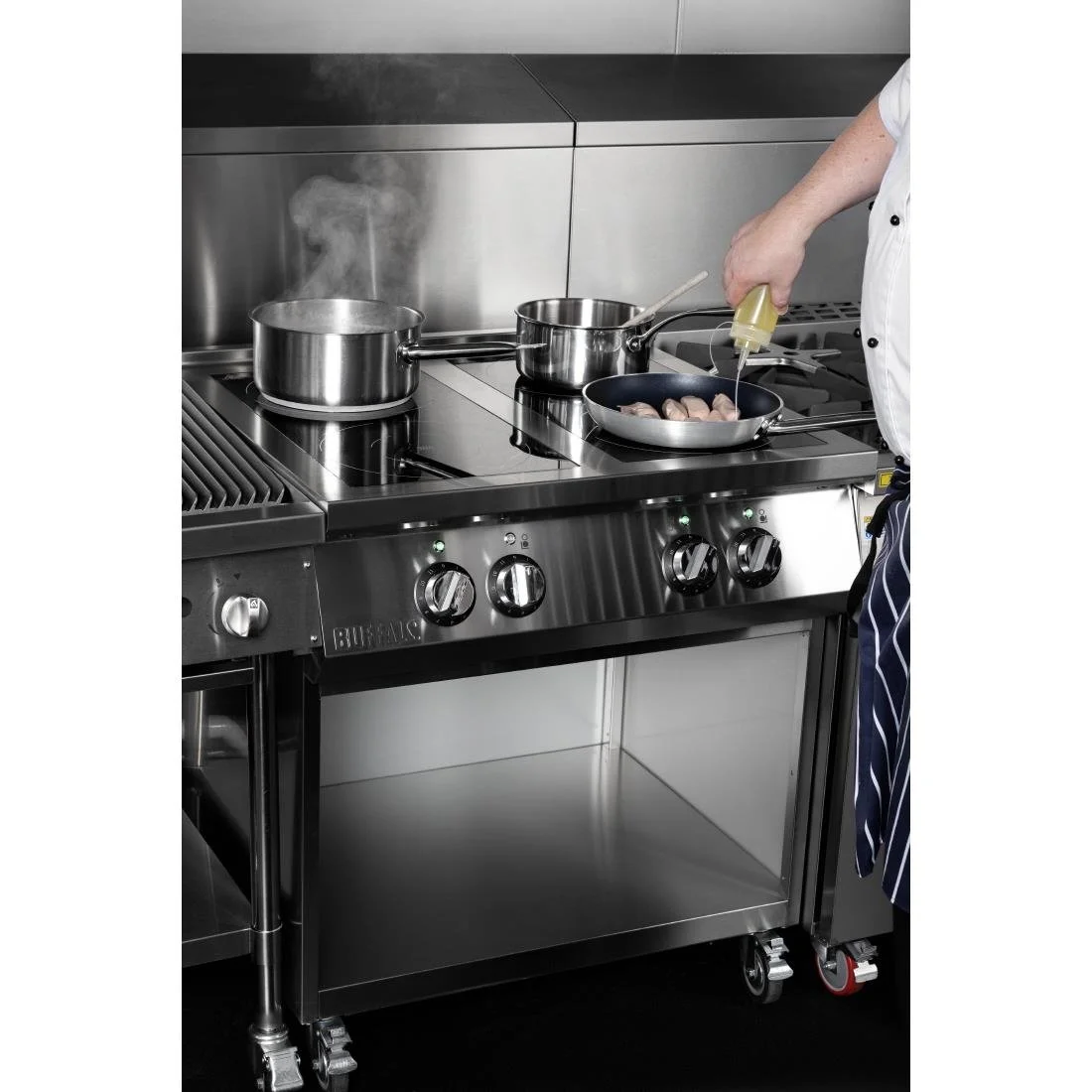 Buffalo Freestanding 4 Zone Induction Hob - Image 15