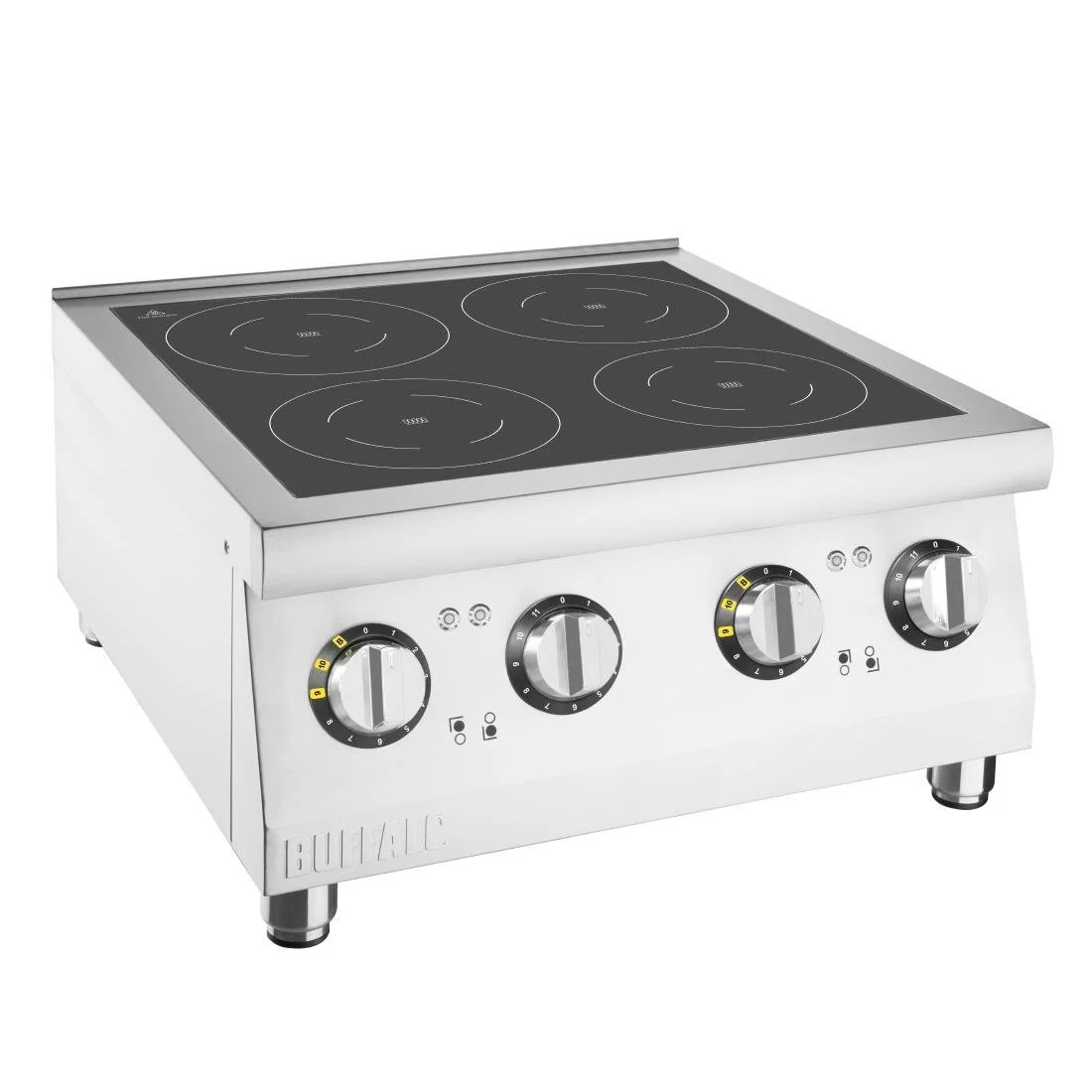 Buffalo 4 Zone Induction Hob 2 x 3kW - Image 1