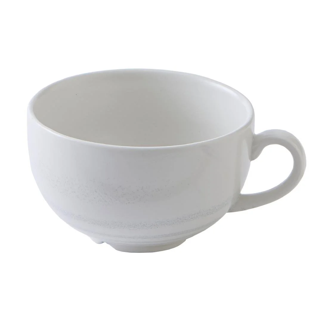 Dudson Harvest Norse Cappuccino Cups White 340ml (12 Pack) - Image 1