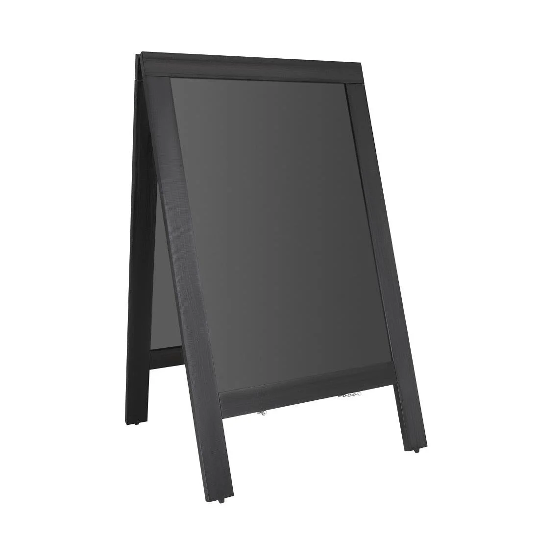Olympia Pavement Board Black Wooden Frame 700x1200mm - Image 1