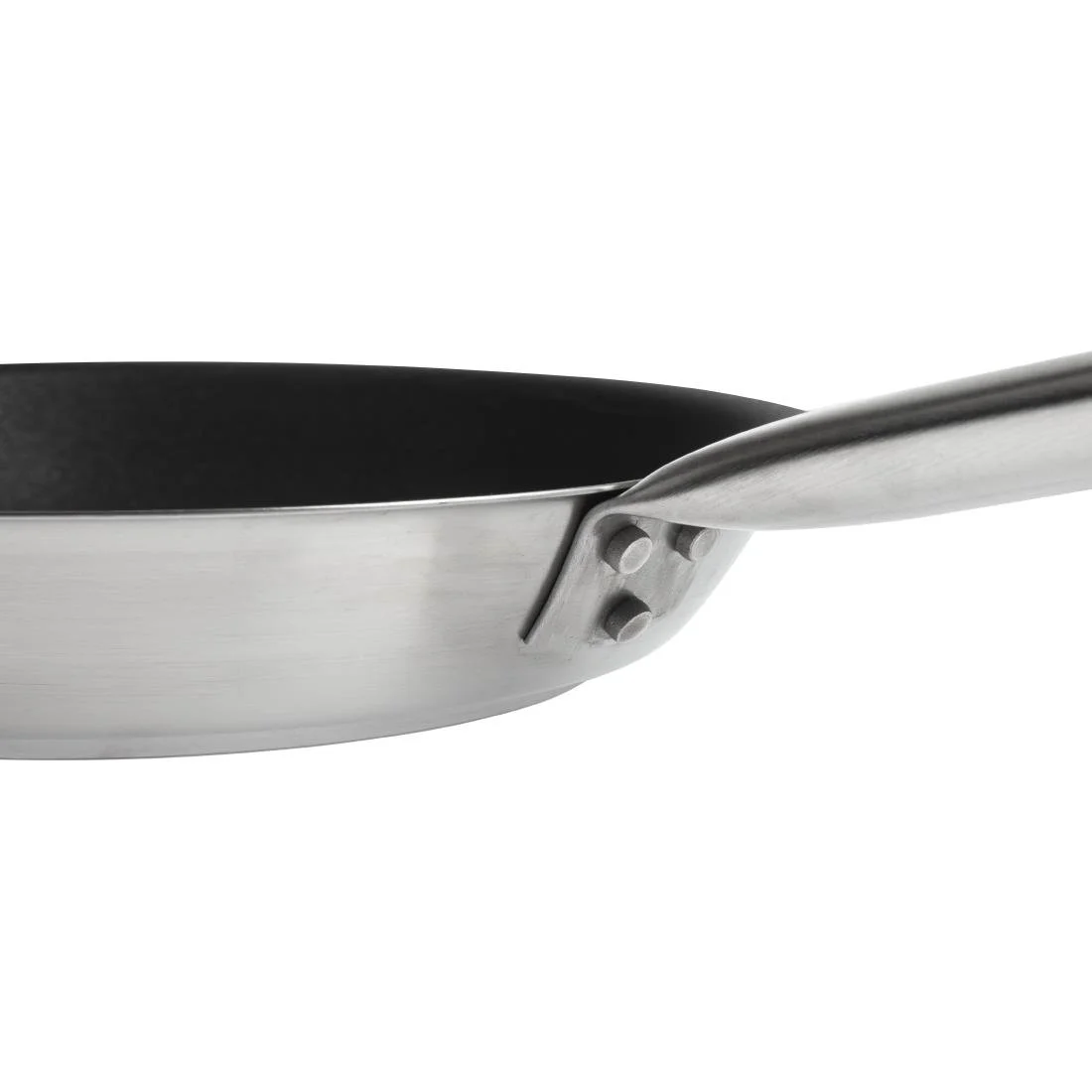 Matfer Bourgeat Tradition Stainless Steel Pro Non-Stick Frying Pan 24cm - Image 3
