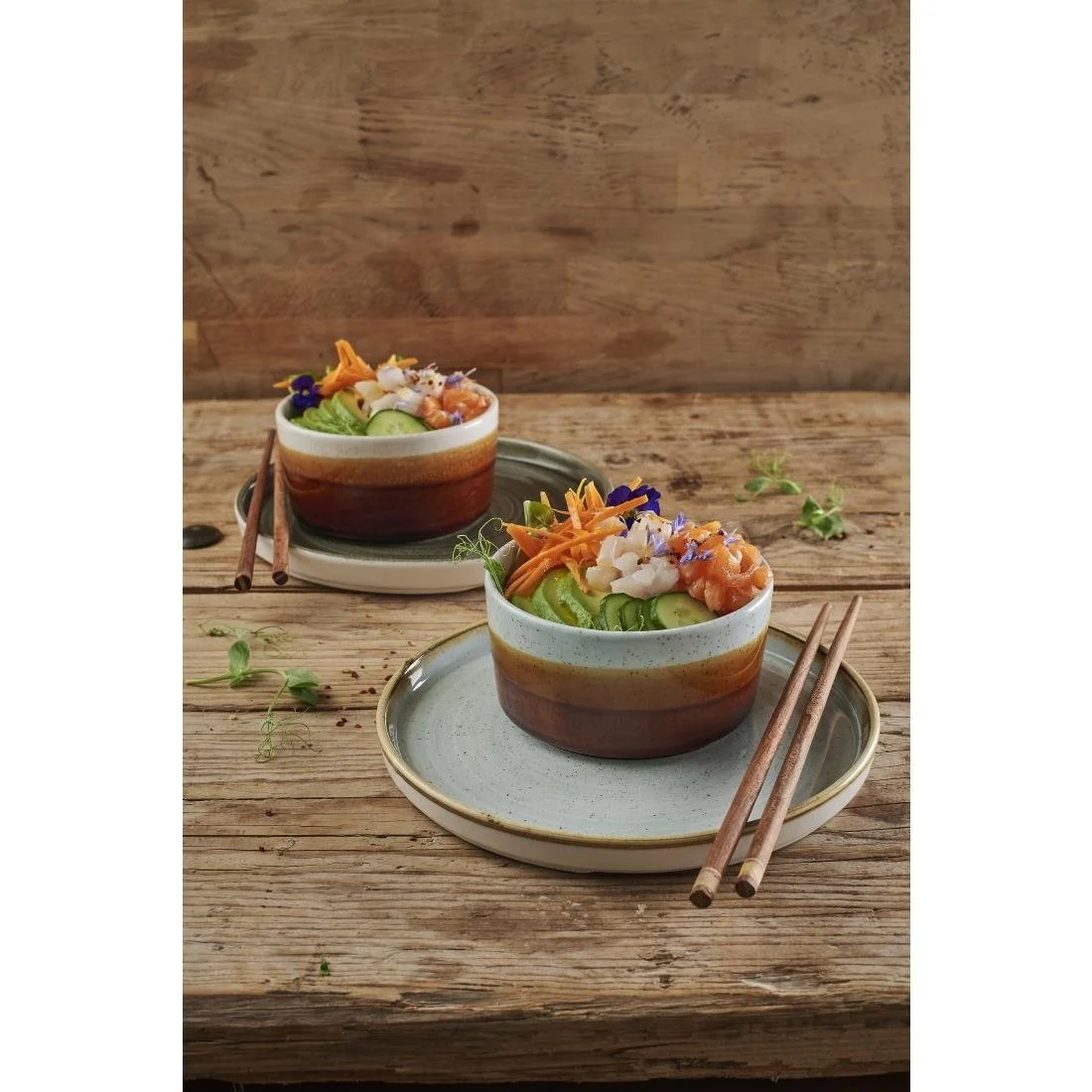 Siena Nourish Straight Sided Soup Bowls Barley White 15oz (12 Pack) - Image 6