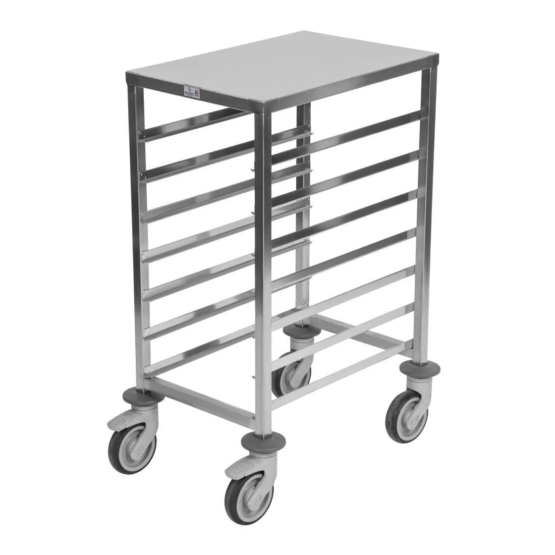 Matfer Bourgeat 7 Level Gastronorm Racking Trolley 1/1GN - Image 3