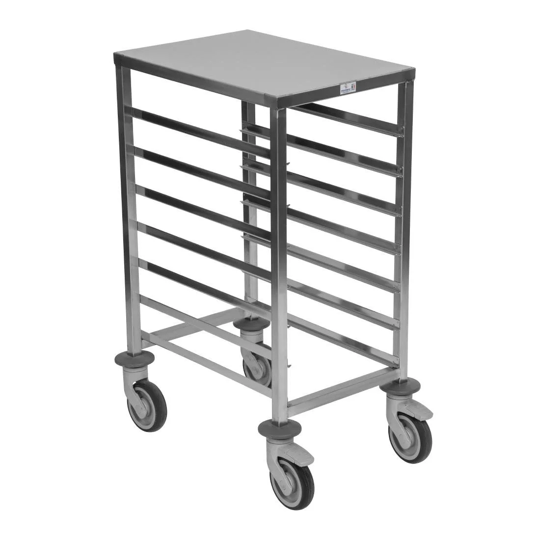 Matfer Bourgeat 7 Level Gastronorm Racking Trolley 1/1GN - Image 1
