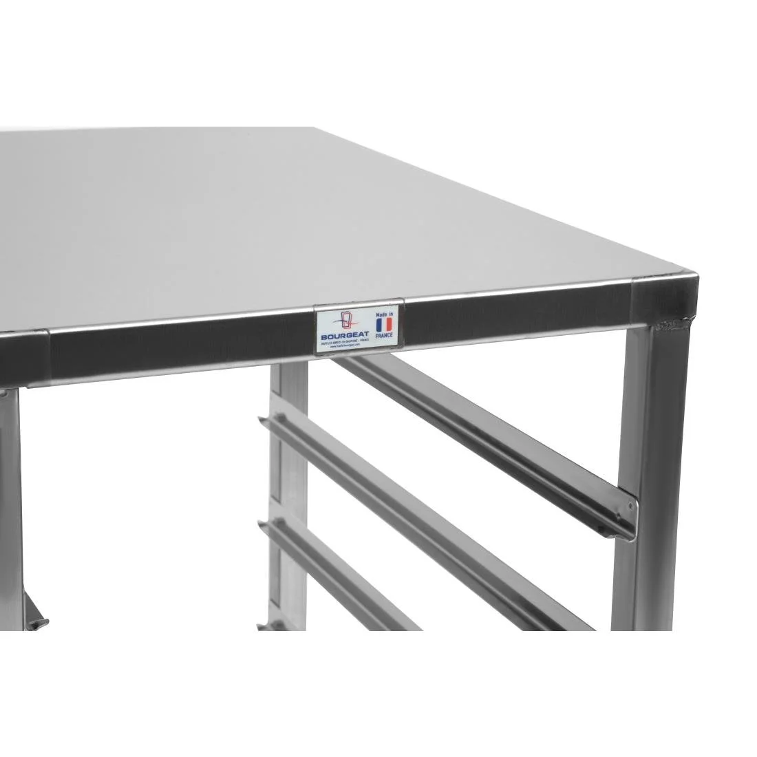 Matfer Bourgeat 7 Level Gastronorm Racking Trolley 1/1GN - Image 6