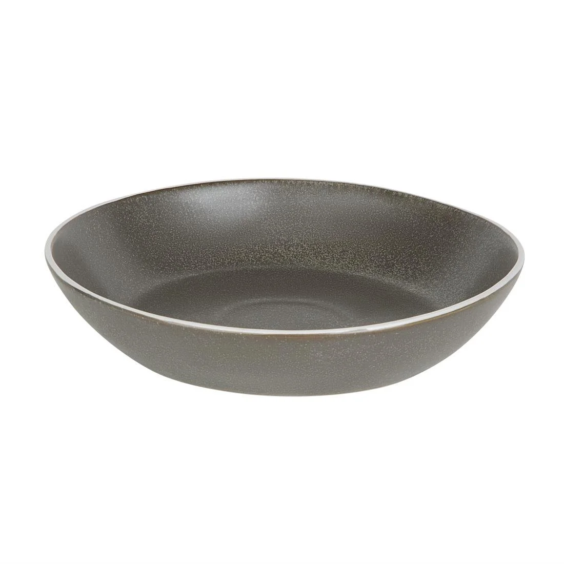 Olympia Chia Coupe Bowls Charcoal 265mm (4 Pack) - Image 1