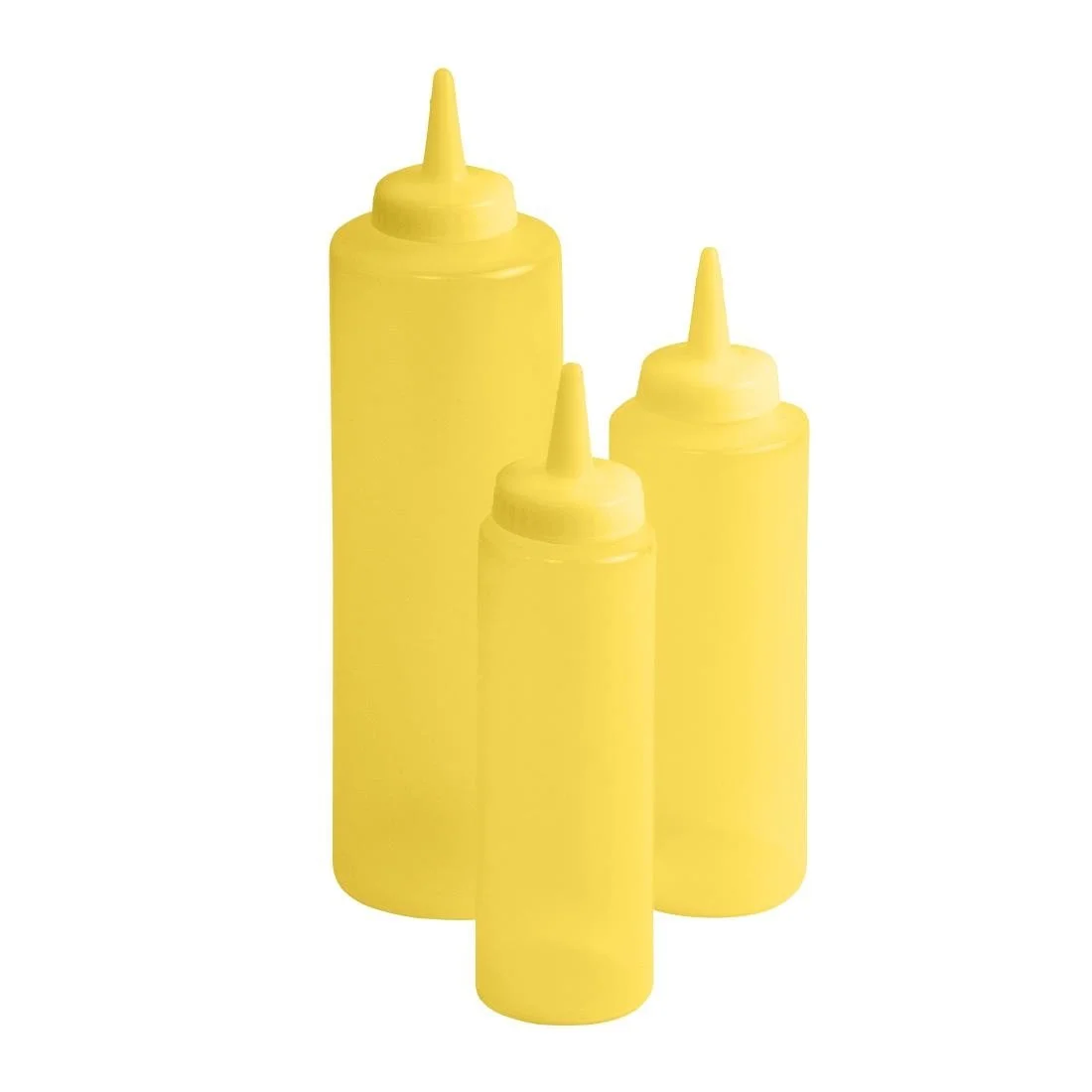 Beaumont Squeeze Sauce Bottle Yellow 24oz - Image 1