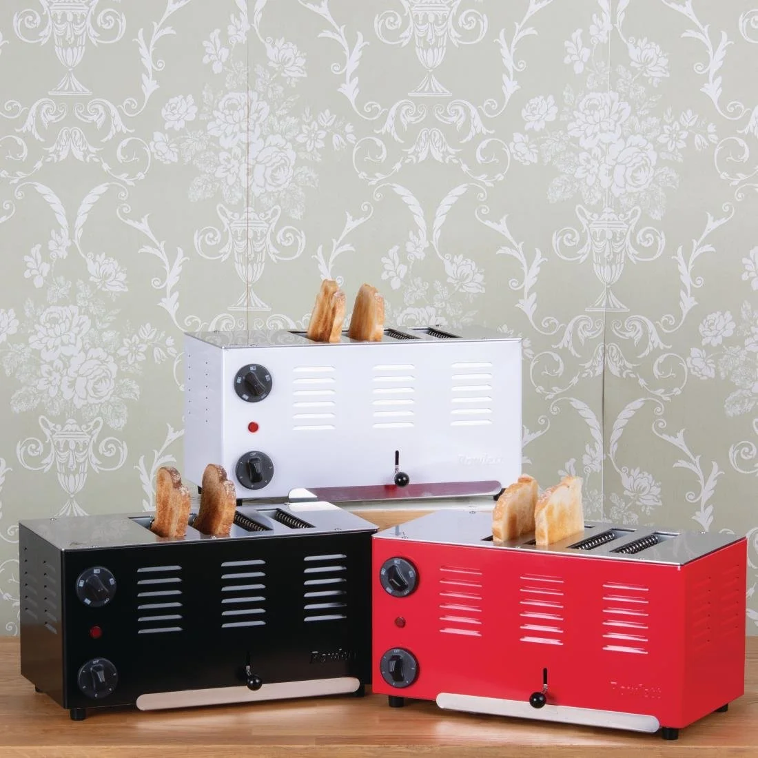 Rowlett Regent Toaster Stainless Steel - 4 Slot with 2x Additional Elements - Image 4