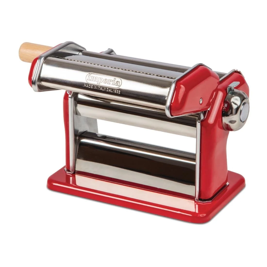 Imperia Manual Pasta Machine Red - Image 2