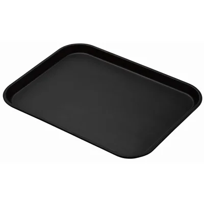 Cambro Treadlite Fibreglass Rectangular Non-Slip Tray Black 457mm - Image 4