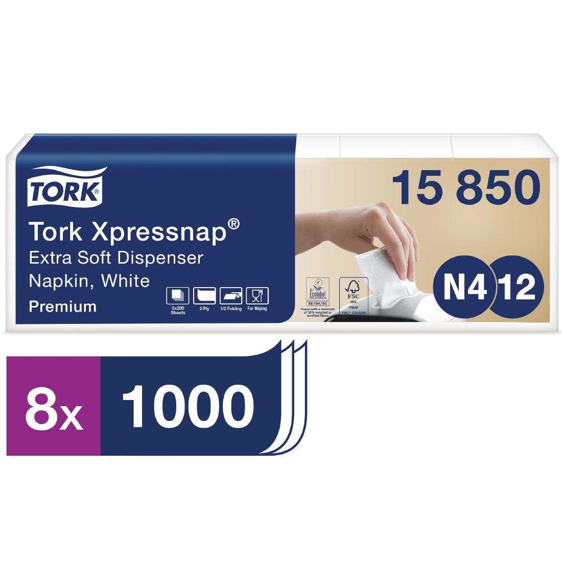 Tork Xpressnap Extra Soft Napkins