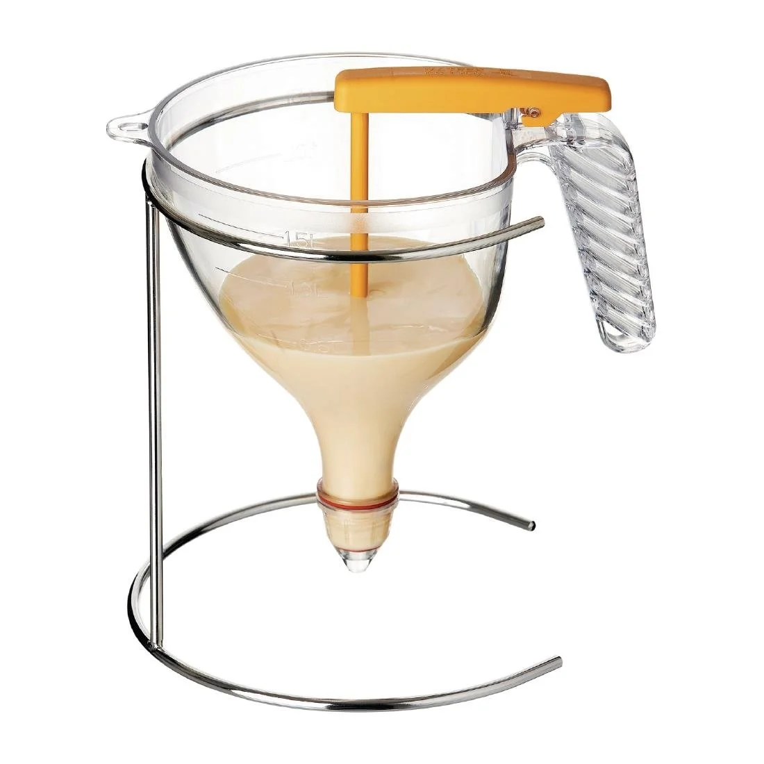 Matfer Bourgeat Piston Funnel with Stand 1.5Ltr - Image 5