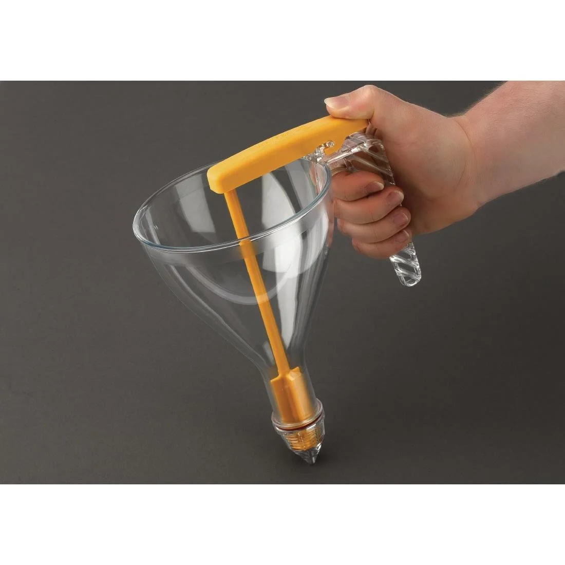 Matfer Bourgeat Piston Funnel with Stand 0.75Ltr - Image 2