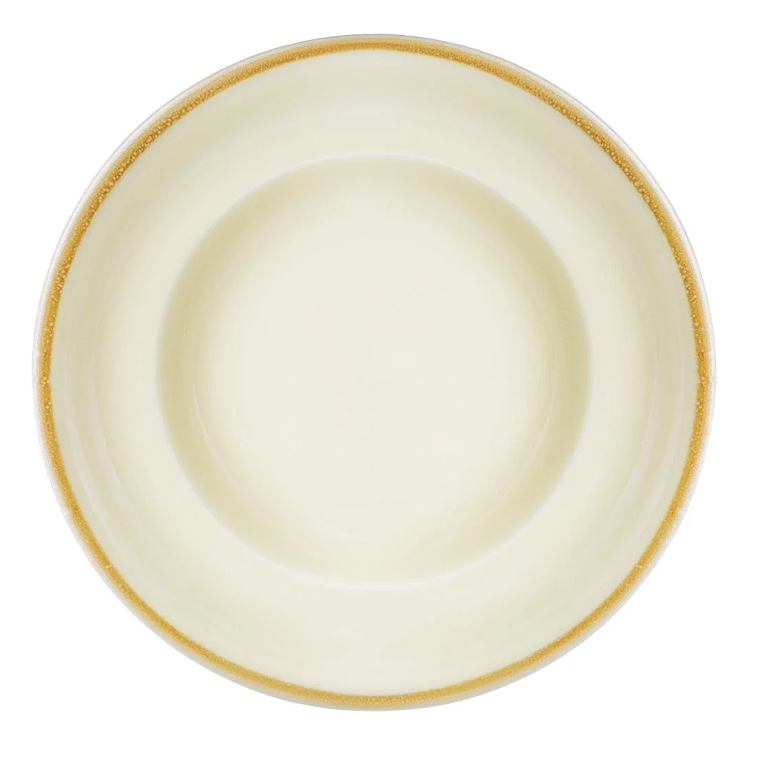 Olympia Kiln Pasta Bowls Sandstone 250mm (4 Pack) - Image 1