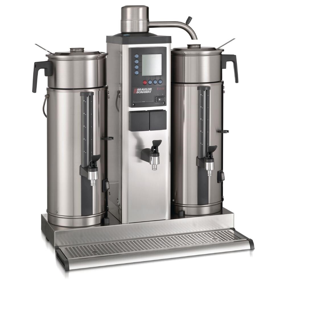 Bravilor B20 HW Bulk Coffee Brewer with 2x20Ltr Coffee Urns and Hot Water Tap 3 Phase