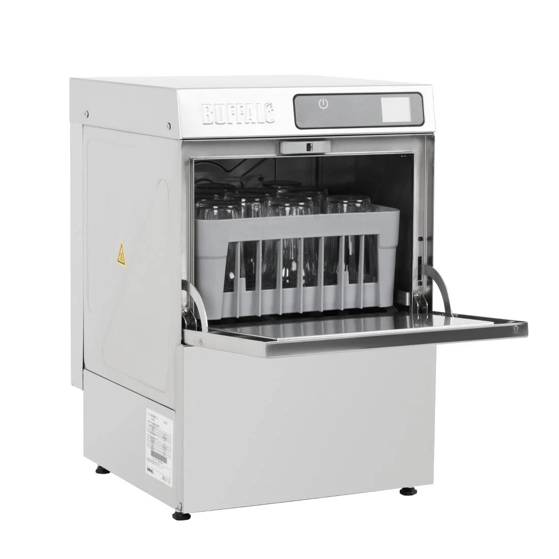 Buffalo Digital Countertop Glasswasher 350mm Basket 2.9kW - Image 11