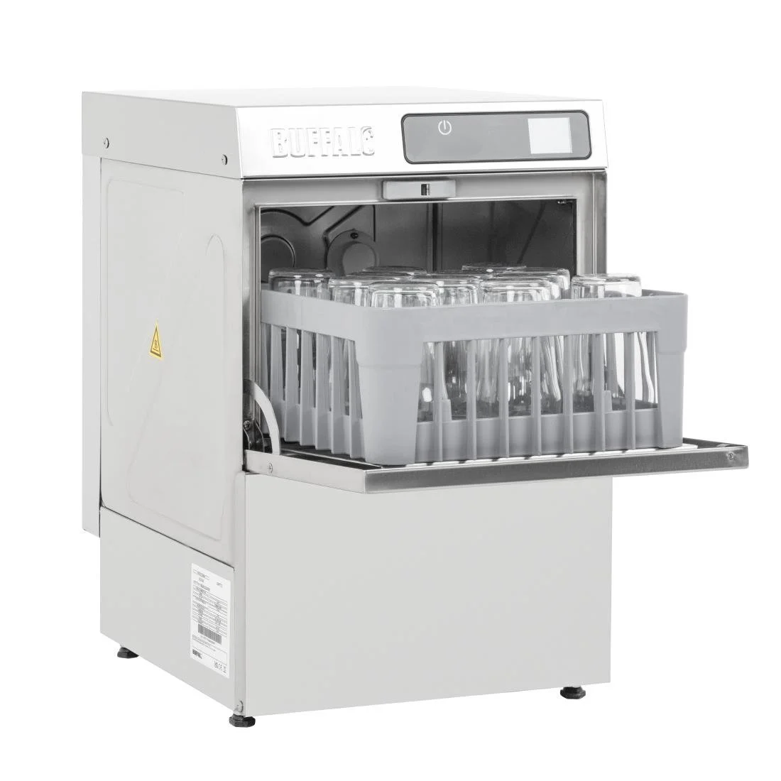 Buffalo Digital Countertop Glasswasher 350mm Basket 2.9kW - Image 12