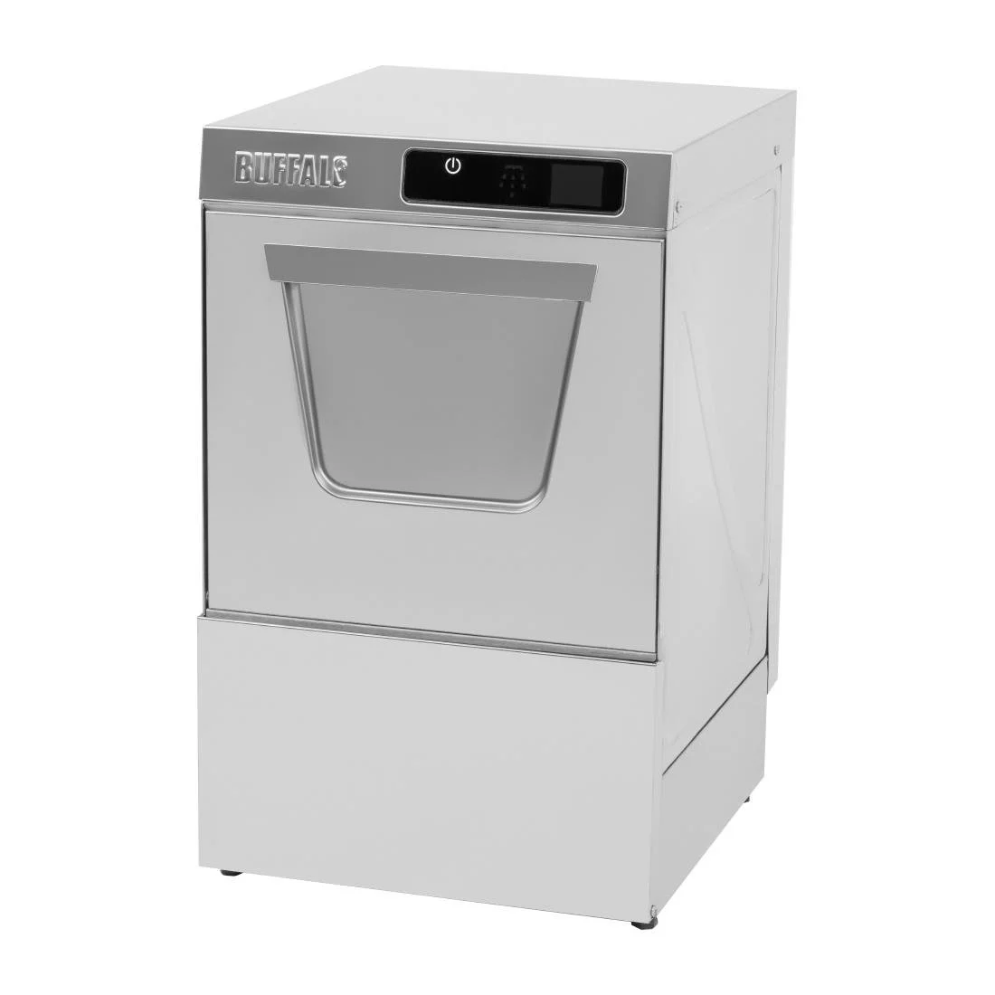 Buffalo Digital Undercounter Glass Washer with Drain Pump 400mm Basket 2.9kW - Image 2