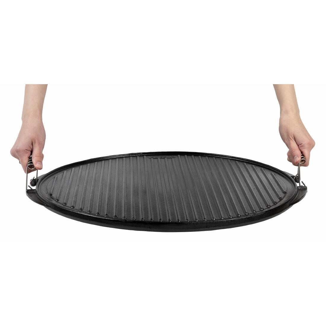 Garcima SL Enamelled Cast Iron Round Griddle Pan 520mm
