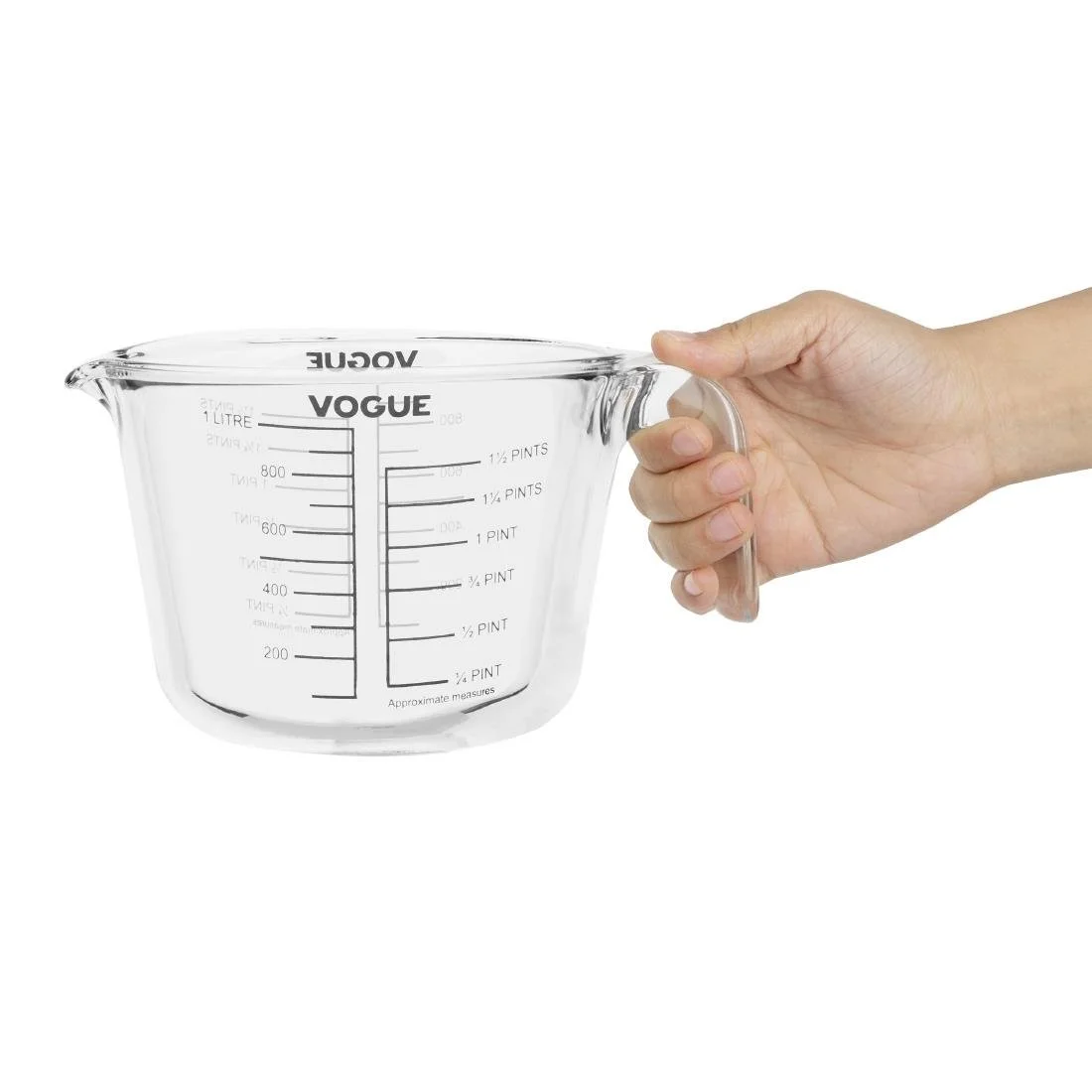 Vogue Glass Measuring Jug 1080ml - Image 4