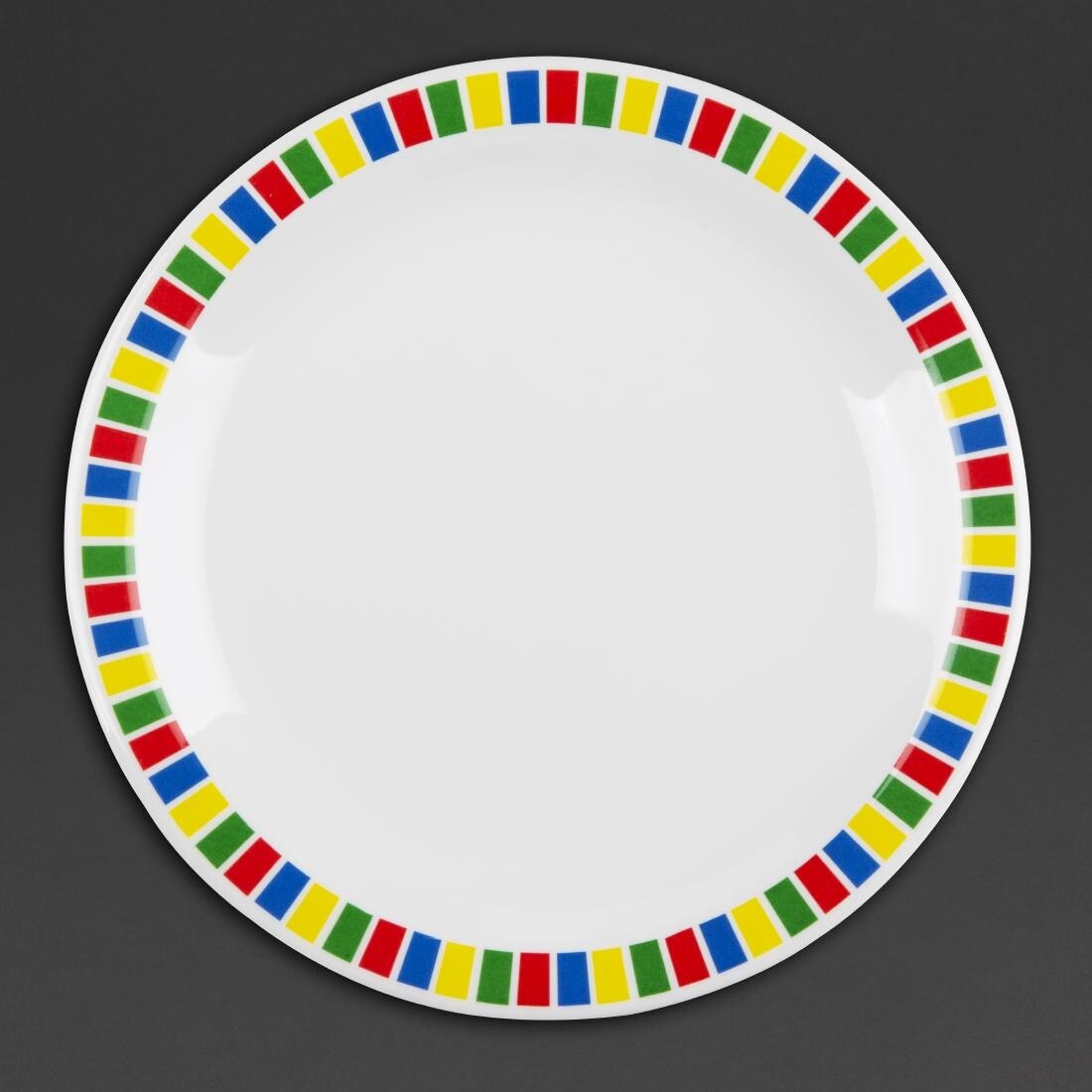 Kristallon Fairground Melamine Side Plates 160mm