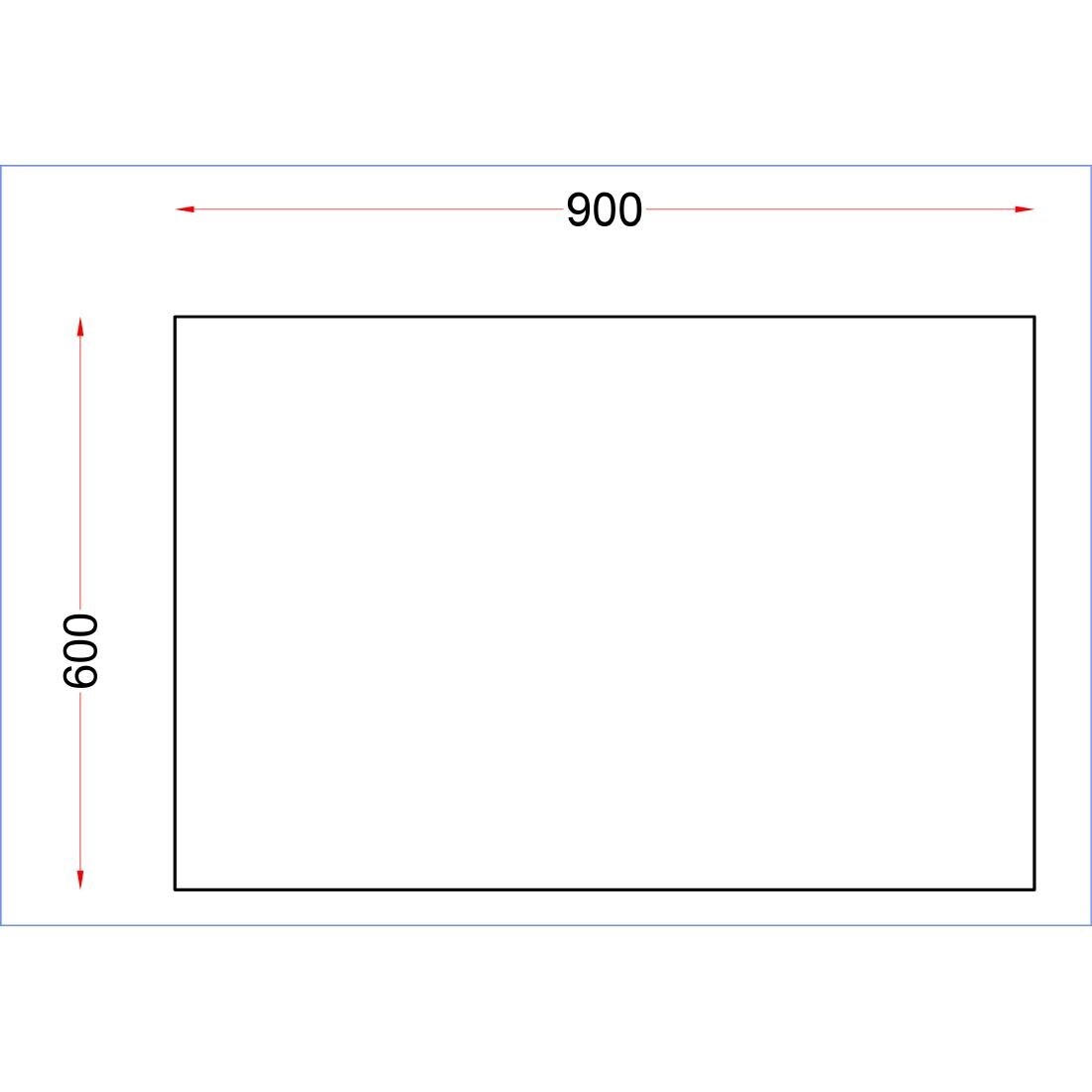 Holmes Stainless Steel Centre Table 900mm